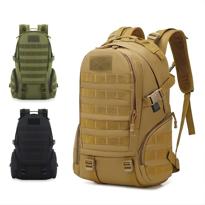 C-009 حقيبة ظهر رياضية متينة بنظام تعليق MOLLE للمشي والتخييم - الصورة 1