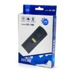 ⁦شاحن الطاقة الشمسية المحمول 10W مع بطارية مدمجة 3000mAh وكشاف LED⁩ - الصورة ⁦2⁩